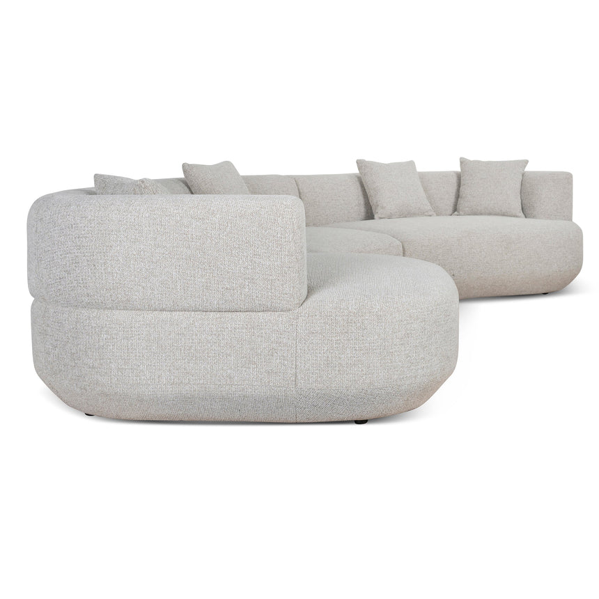 Modular Left Chaise Sofa - Coral Natural Linen