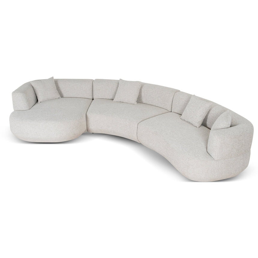 Modular Left Chaise Sofa - Coral Natural Linen
