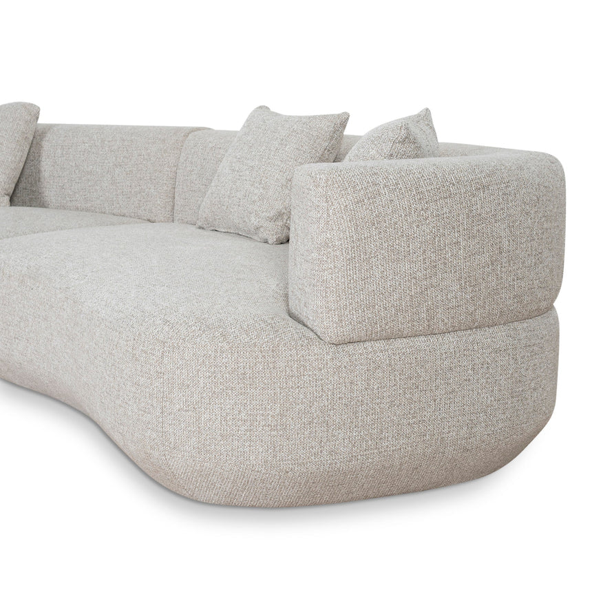 Modular Left Chaise Sofa - Coral Natural Linen