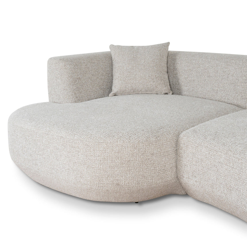 Modular Left Chaise Sofa - Coral Natural Linen