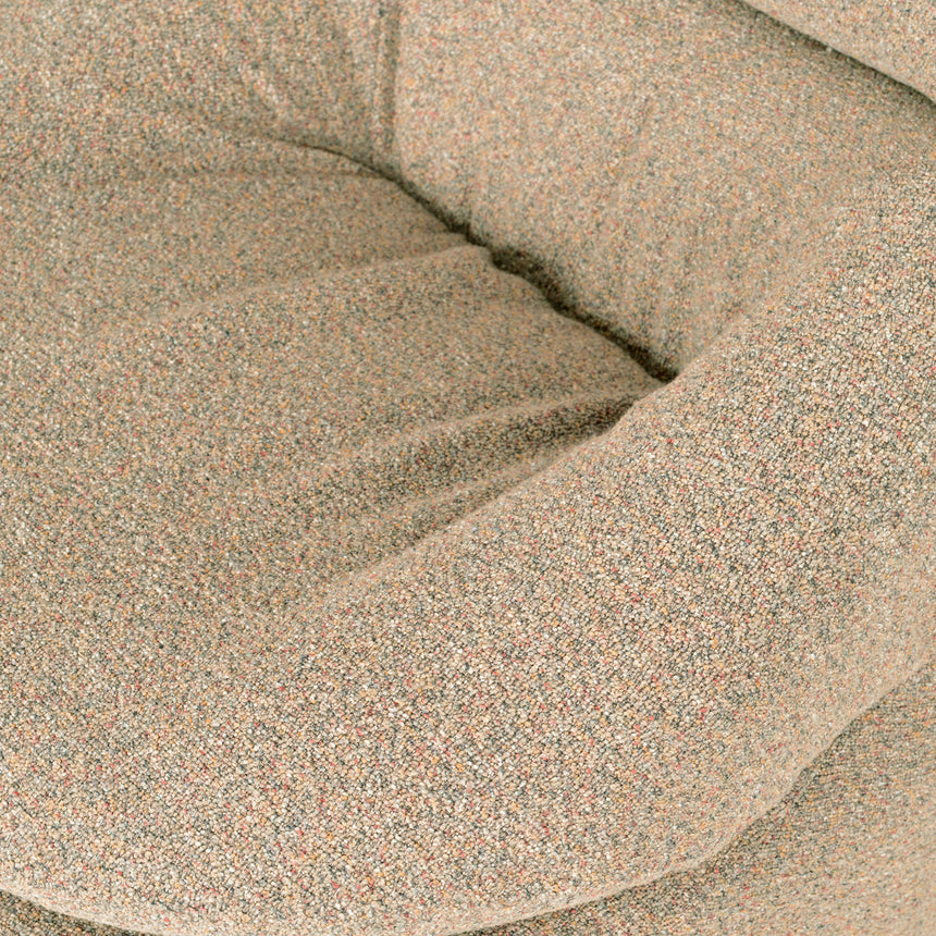 Swivel Lounge Chair - Granite Boucle