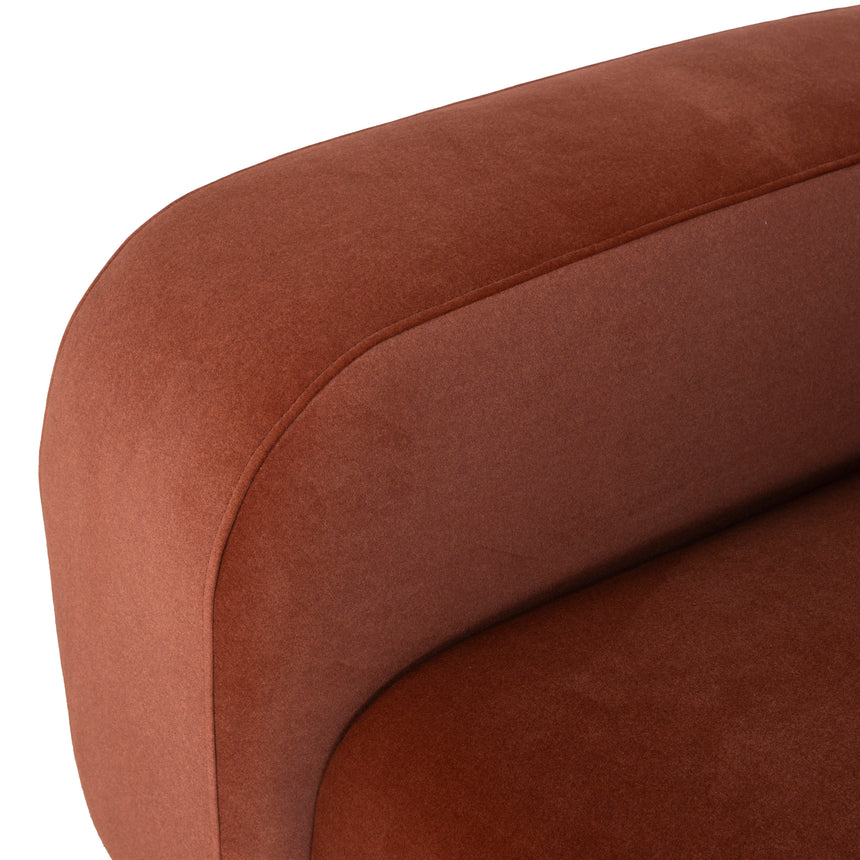 4 Seater Sofa - Umber Orange