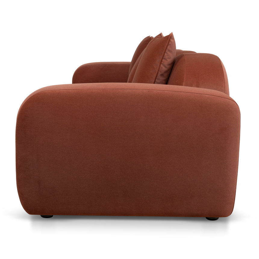 4 Seater Sofa - Umber Orange