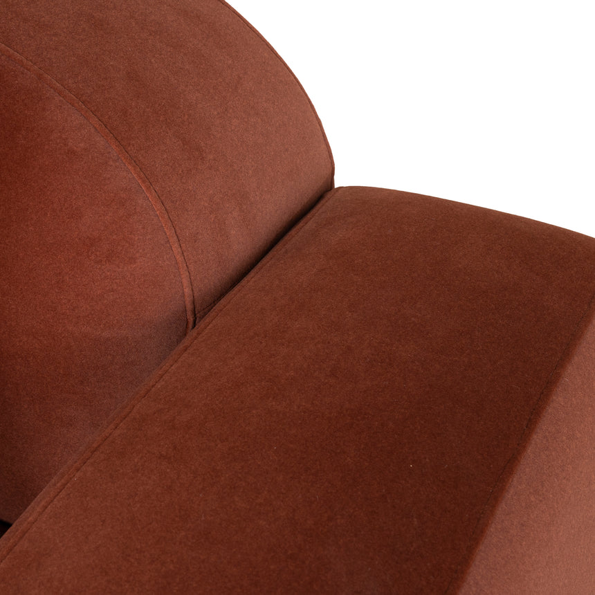 4 Seater Sofa - Umber Orange