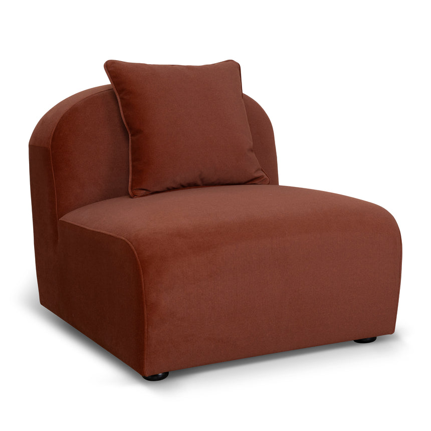 4 Seater Sofa - Umber Orange