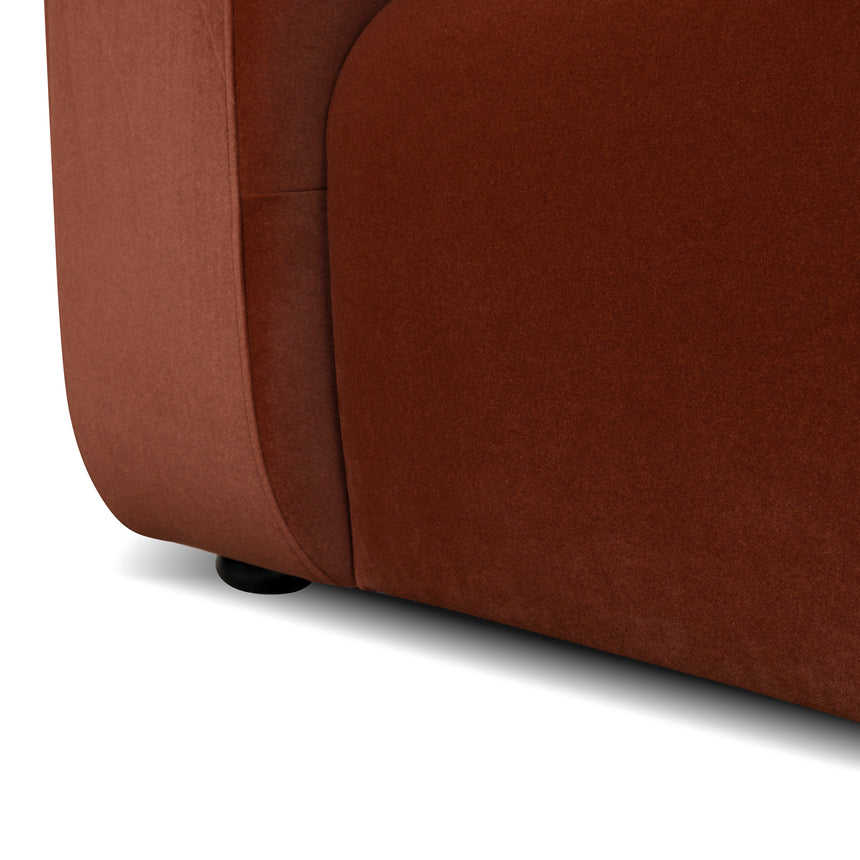 3 Seater Sofa - Umber Orange