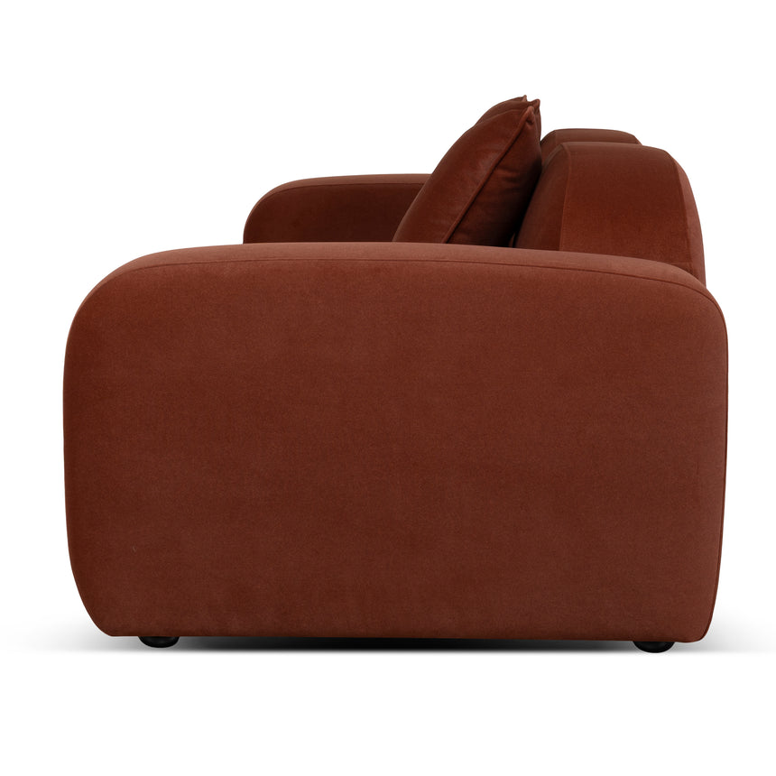 3 Seater Sofa - Umber Orange