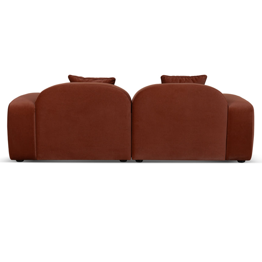 3 Seater Sofa - Umber Orange