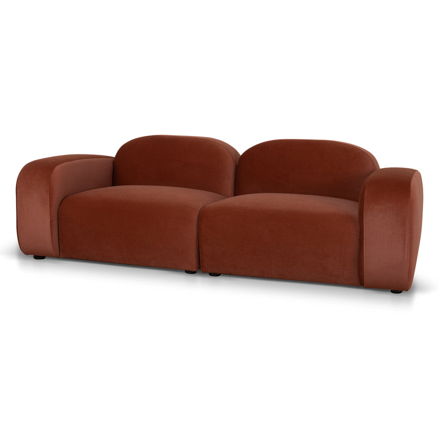 3 Seater Sofa - Umber Orange