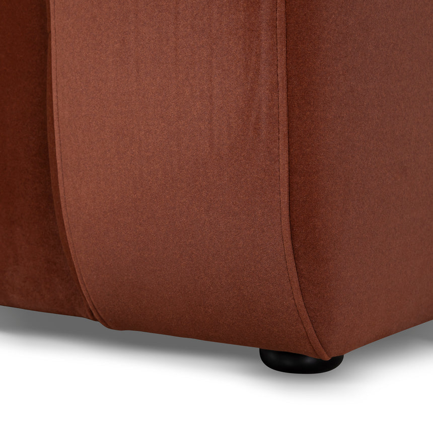 3 Seater Sofa - Umber Orange