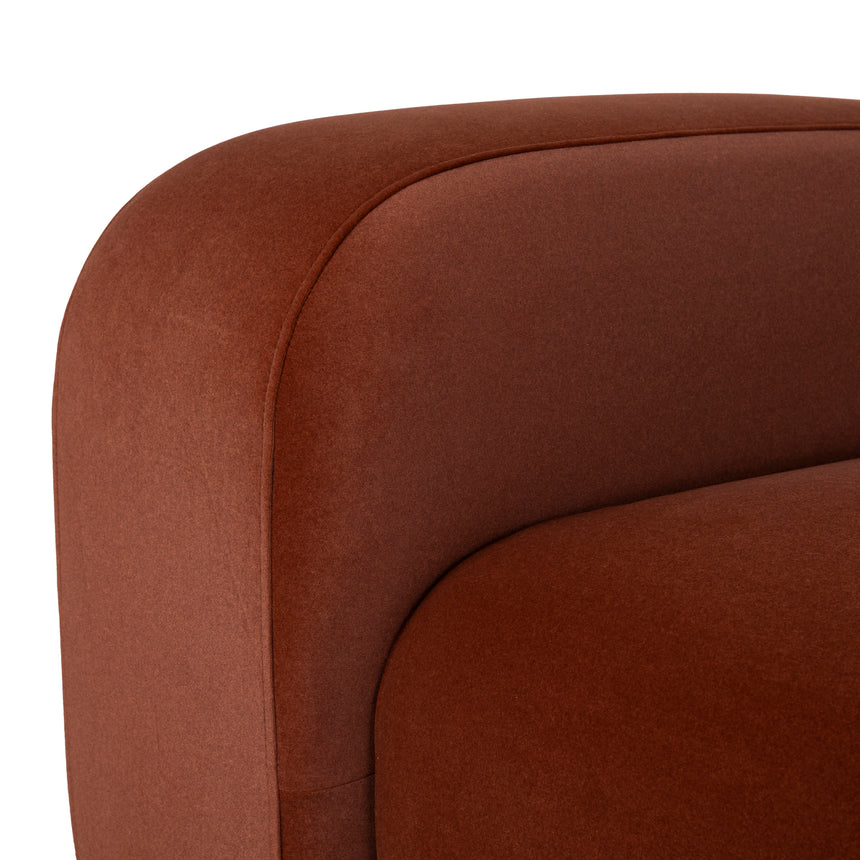 3 Seater Sofa - Umber Orange