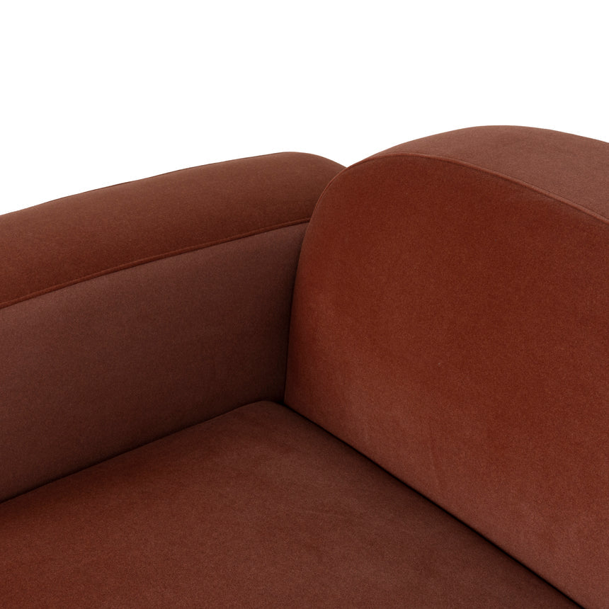 2 Seater Sofa - Umber Orange