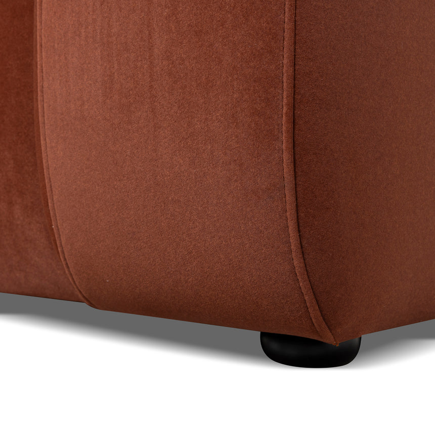 2 Seater Sofa - Umber Orange