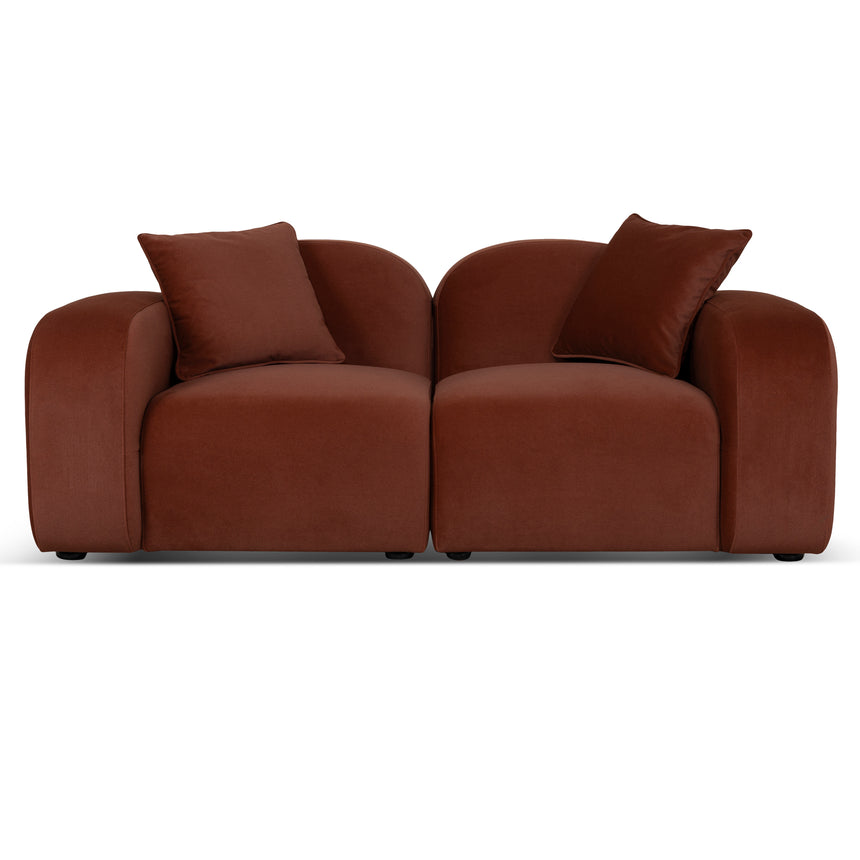 2 Seater Sofa - Umber Orange