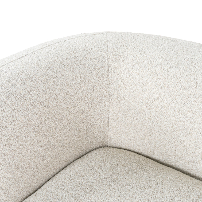 3 Seater Right Chaise Sofa - Oatmeal Beige