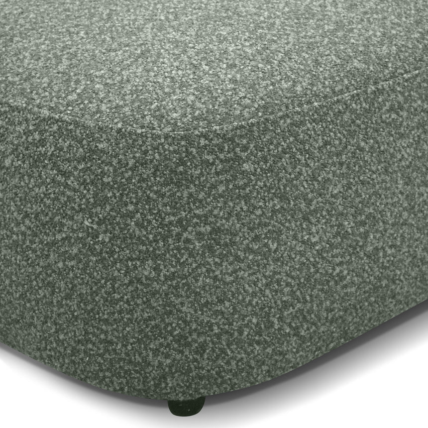 3 Seater Right Chaise Sofa - Amazon Green