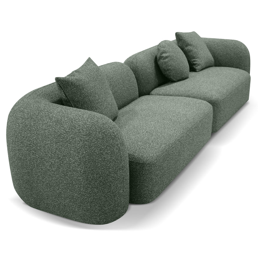 4 Seater Sofa - Amazon Green