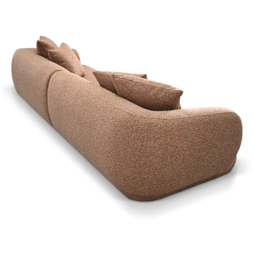 4 Seater Sofa - Tropical Orange