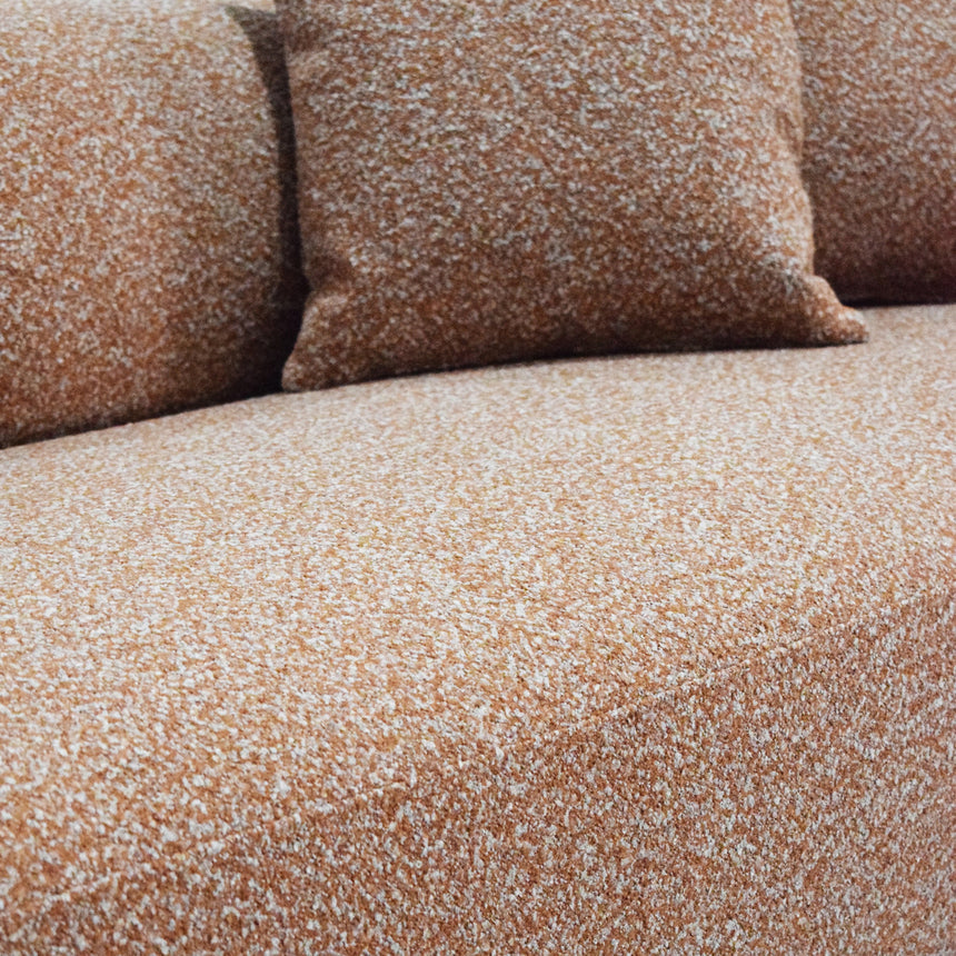 4 Seater Sofa - Tropical Orange