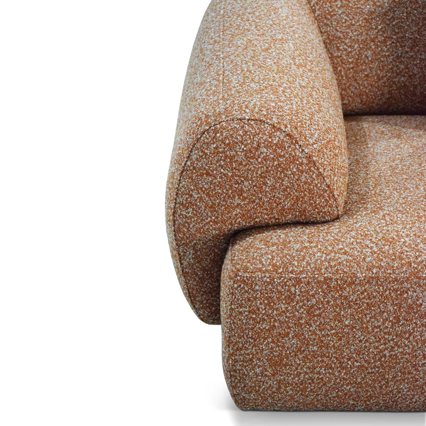 4 Seater Sofa - Tropical Orange