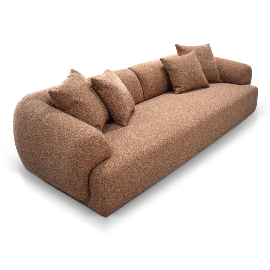 4 Seater Sofa - Tropical Orange
