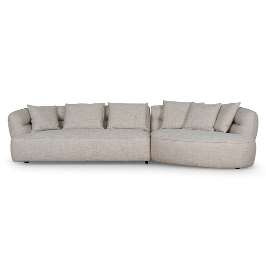 CLC10450-KJ Right Chaise Sofa - Pale Beige