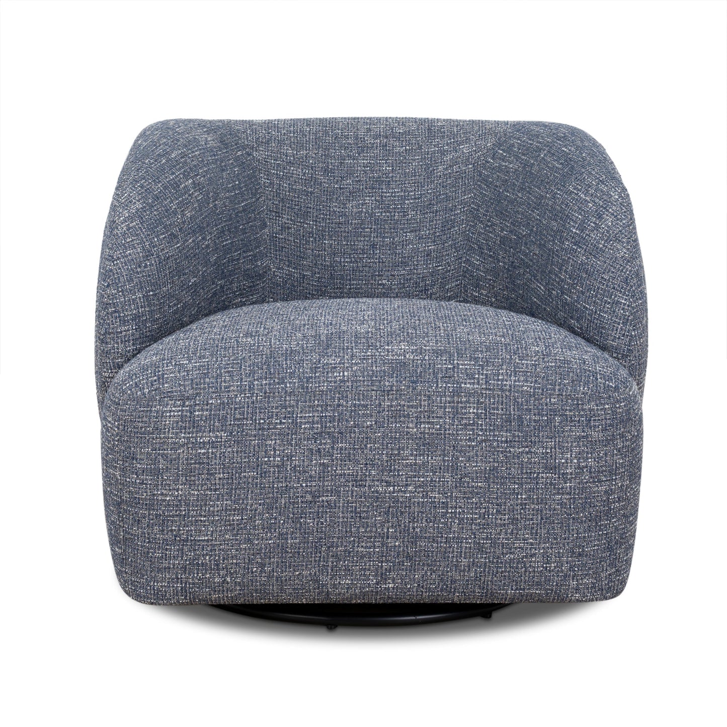 Swivel Armchair - Russet Brown