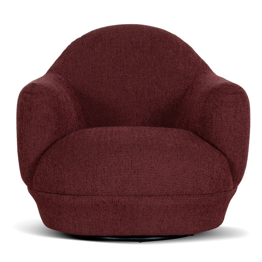 CLC10885-KJ Swivel Armchair - Rustic Red