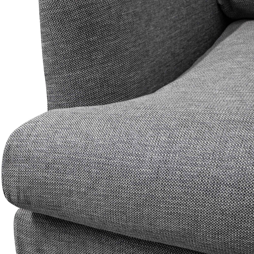 Left Return Modular Sofa - Graphite Grey