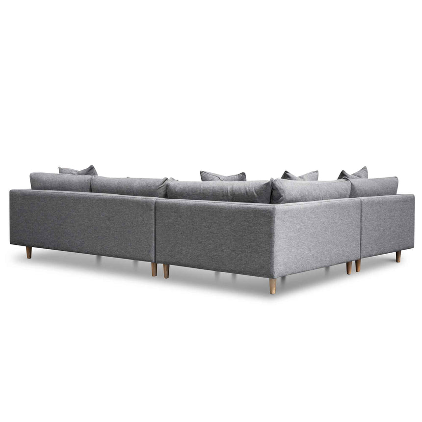 Left Return Modular Sofa - Graphite Grey