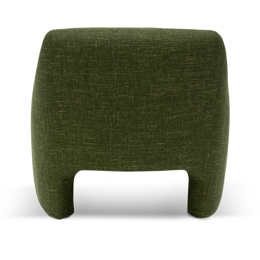 Fabric Armchair - Khaki Green