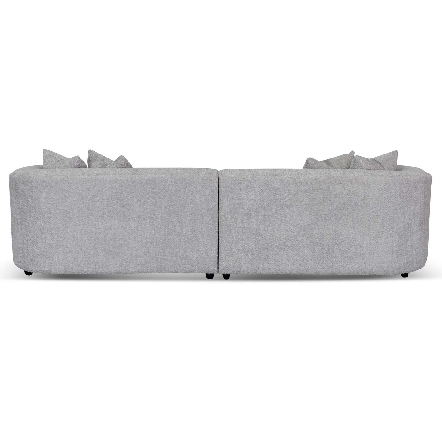 4 Seater Sofa - Light Grey Fleece - Last one