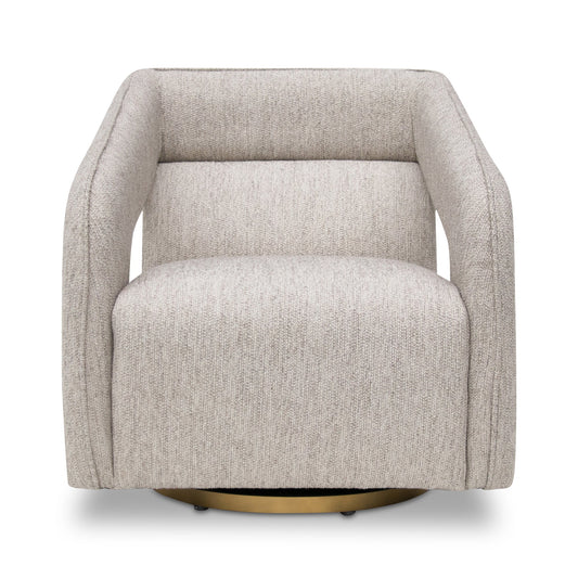 CLC8220-CA Swivel Armchair - Light Grey