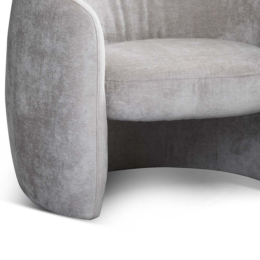 Fabric Armchair - Platinum Grey