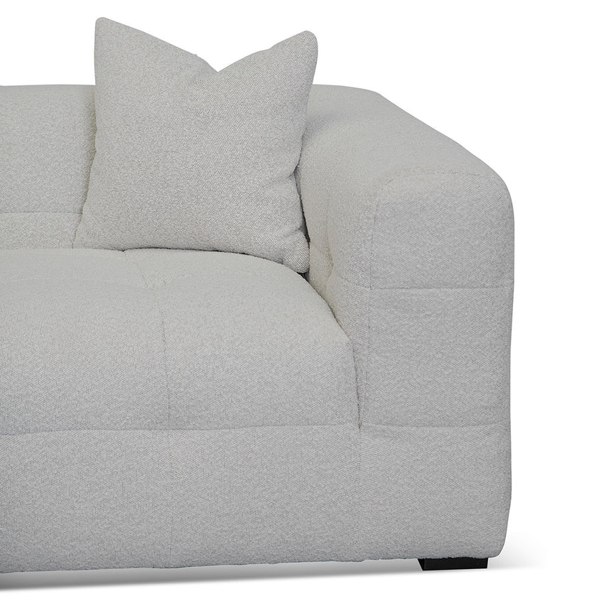 Left Chaise Sofa - Pearl Boucle