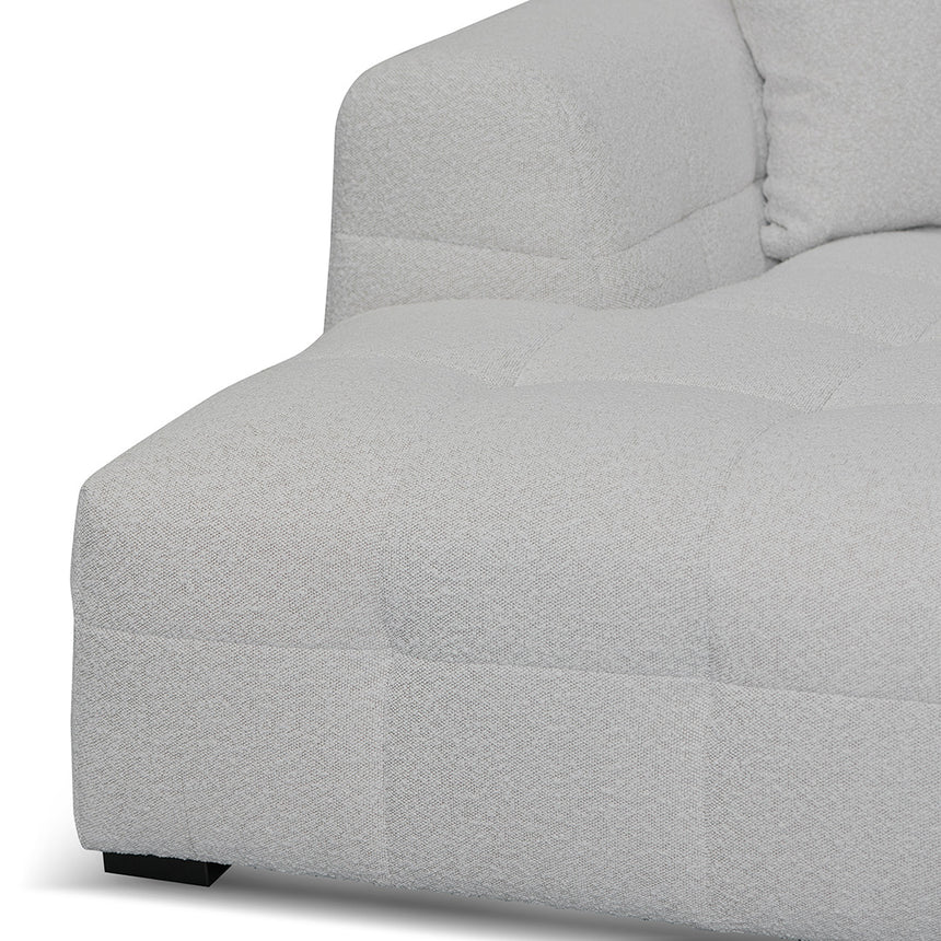 Left Chaise Sofa - Pearl Boucle