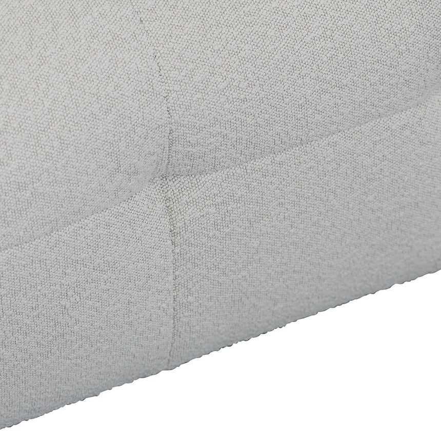 Left Chaise Sofa - Pearl Boucle