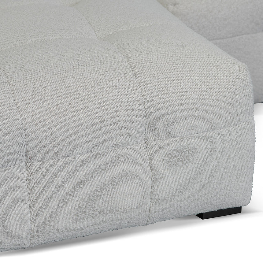 Left Chaise Sofa - Pearl Boucle