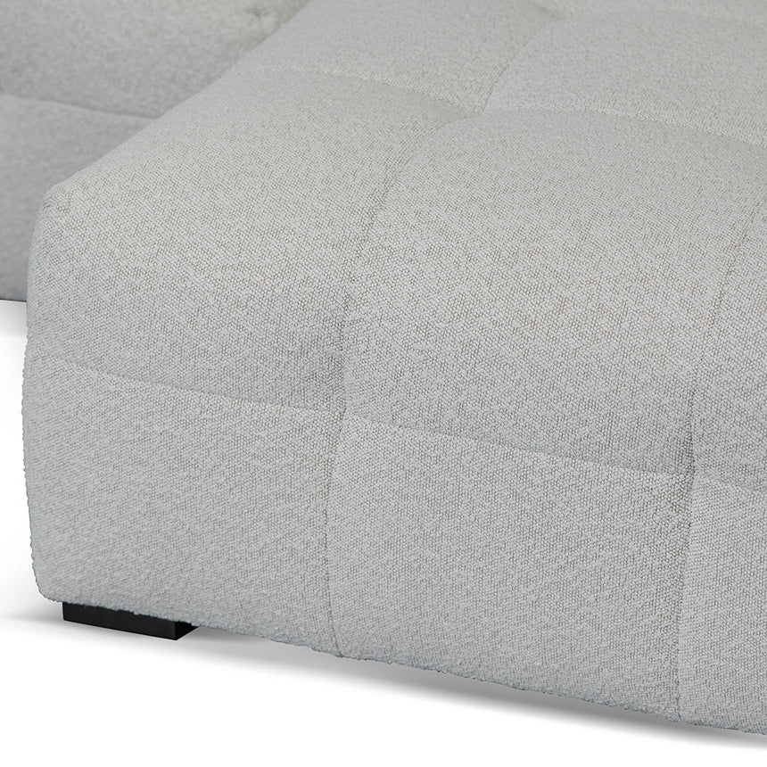Right Chaise Sofa - Pearl Boucle