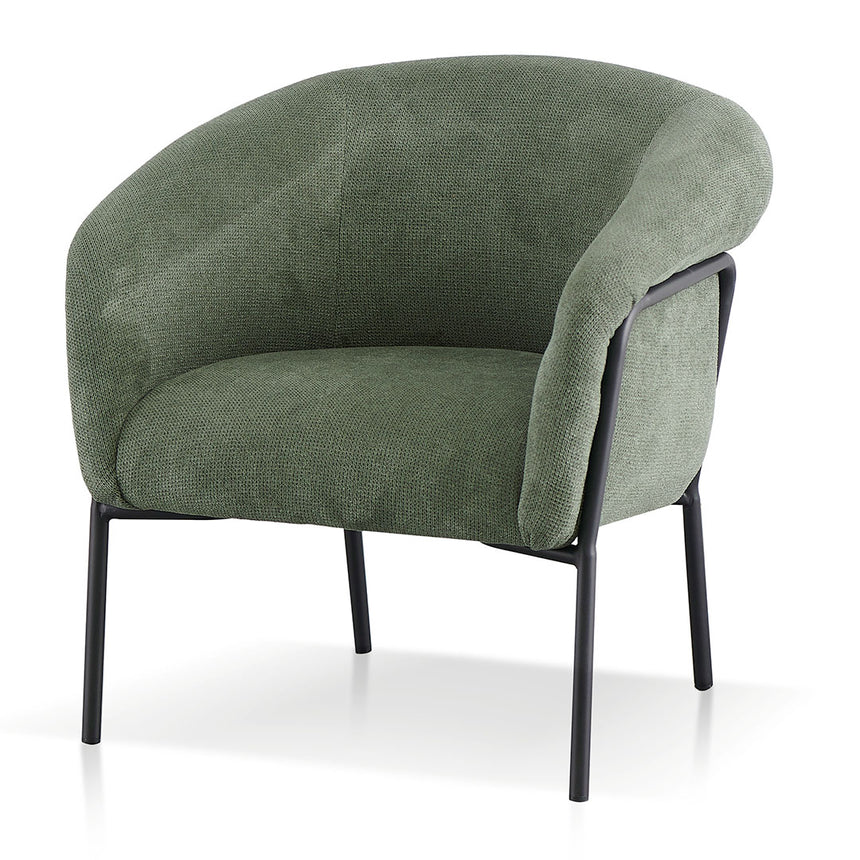 Fabric Armchair - Mason Olive Green