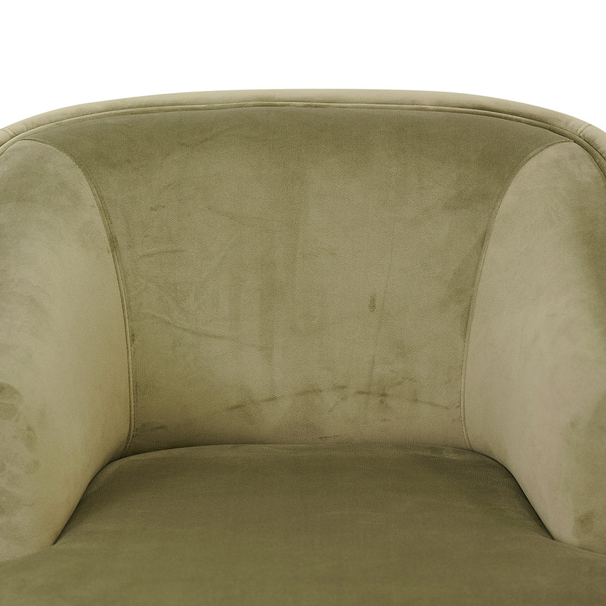 Fabric Armchair - Elegant Sage