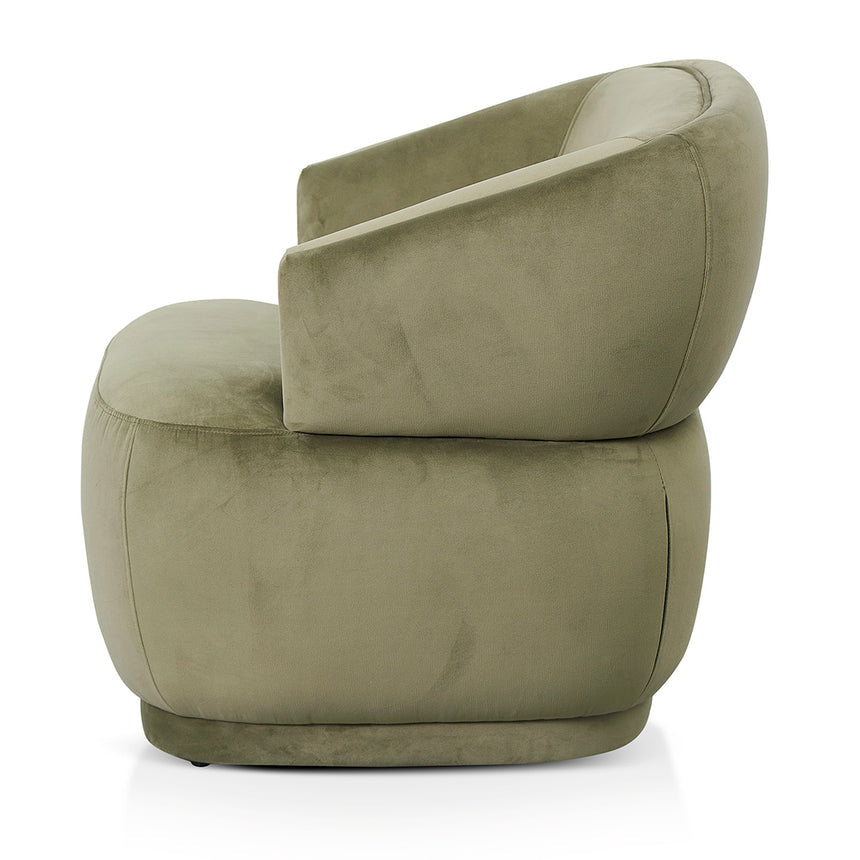 Fabric Armchair - Elegant Sage