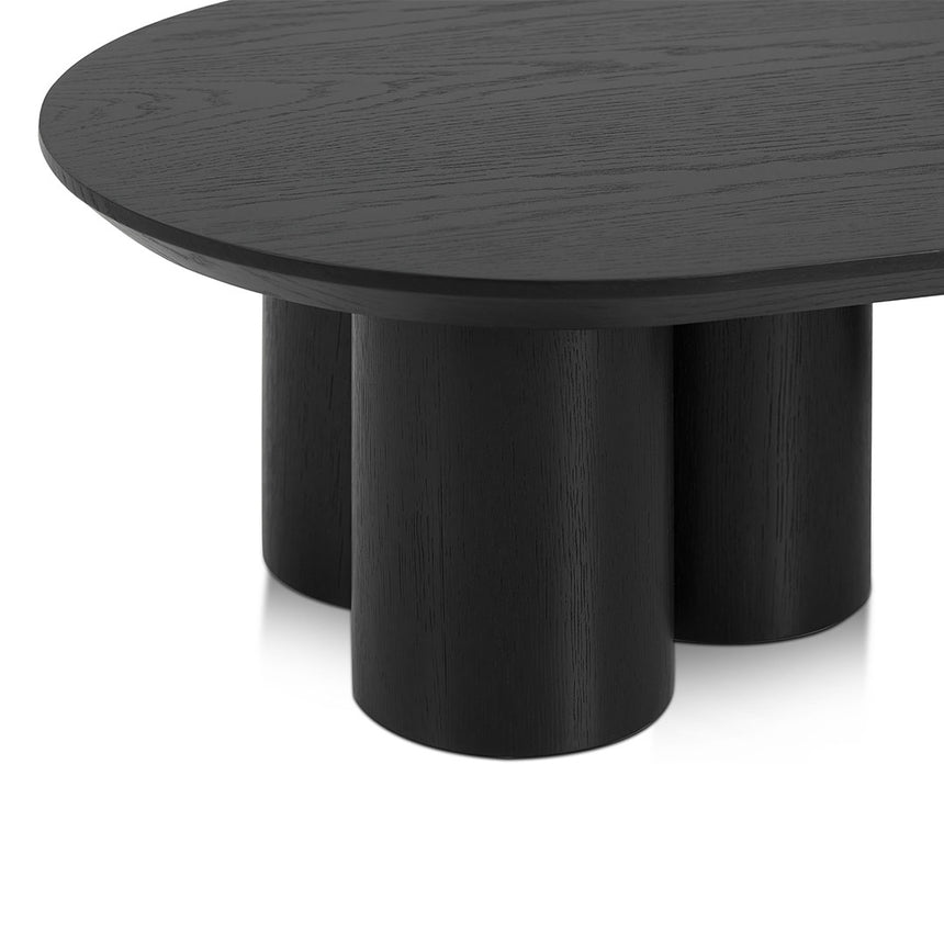 1.3m Coffee Table - Full Black