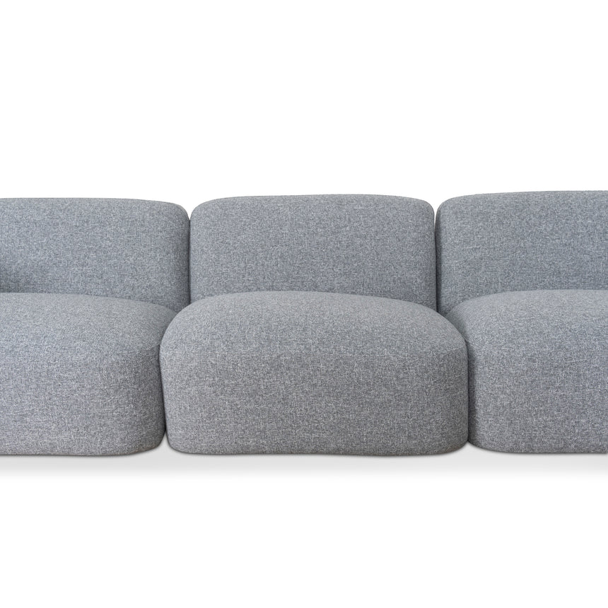 Right Chaise Modular Sofa - Glacier Grey