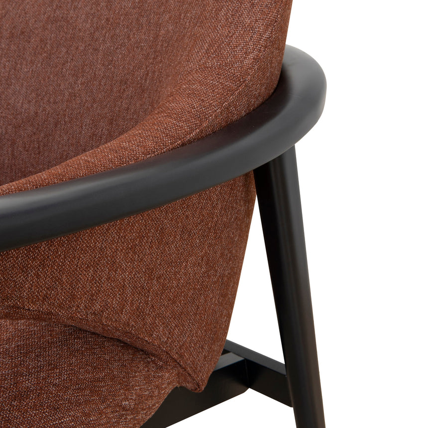 Fabric Armchair - Gingerbread Brown
