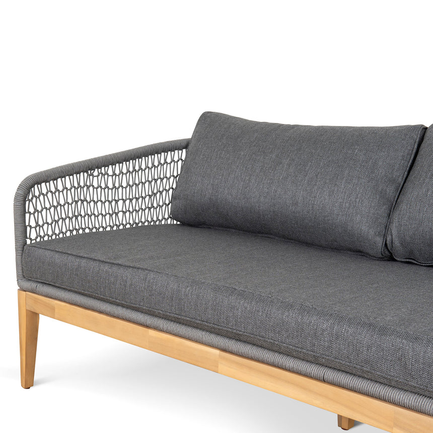 4pcs Outdoor Lounge Set - Grey