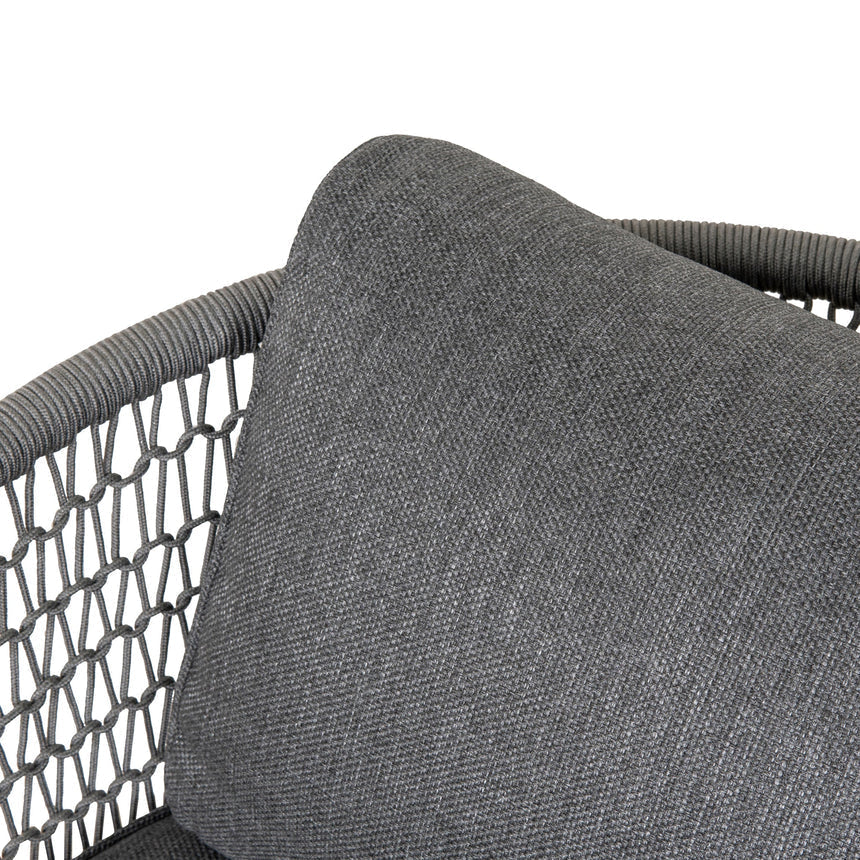 4pcs Outdoor Lounge Set - Grey