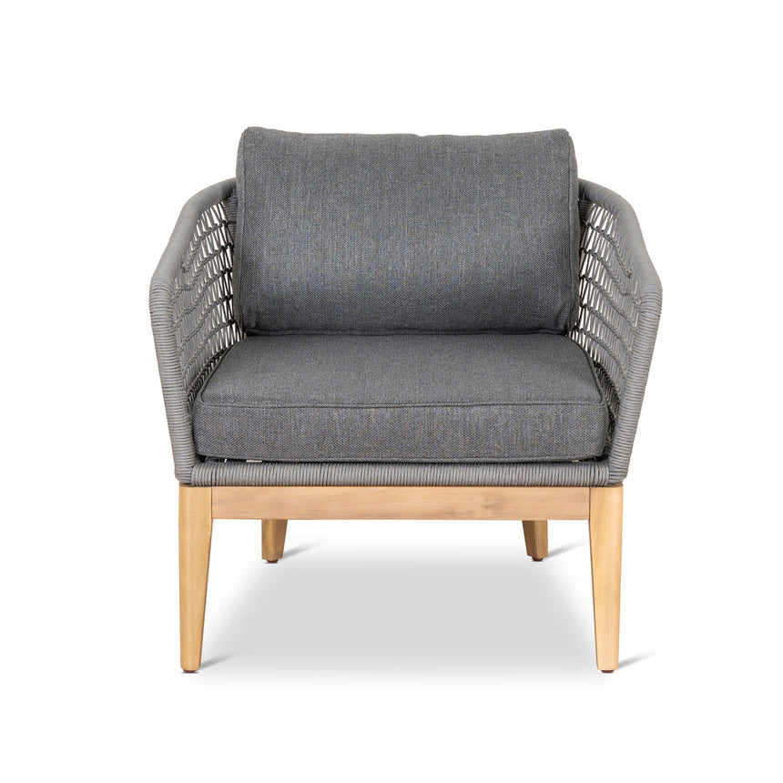 4pcs Outdoor Lounge Set - Grey