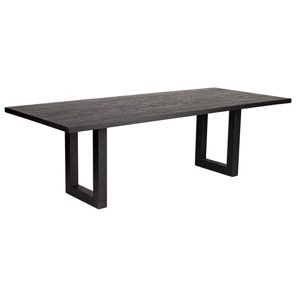 Leeton Dining Table - 2.4m Black