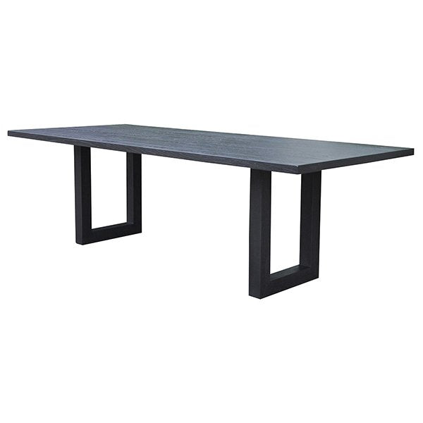 Leeton Dining Table - 2.4m Black